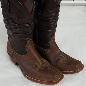 JNV slouch cowboy boots 6.5